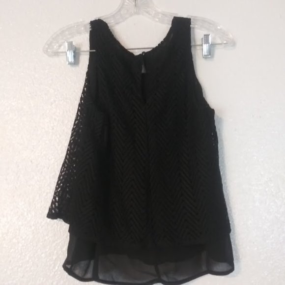 Candies women's size S black blouse - Picture 4 of 13